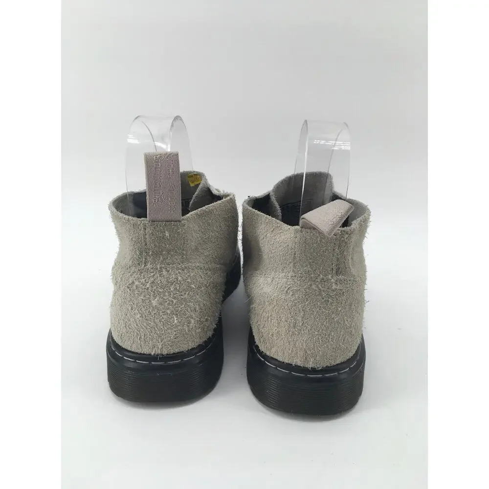 Dr Martens Baynes Mid Chukka Boot Mens 7 Womens 8 EU 39 Wooly Grey Suede Lace Up